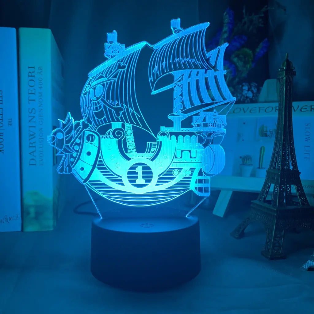 One Piece Thousand Sunny 3D LED Night Light