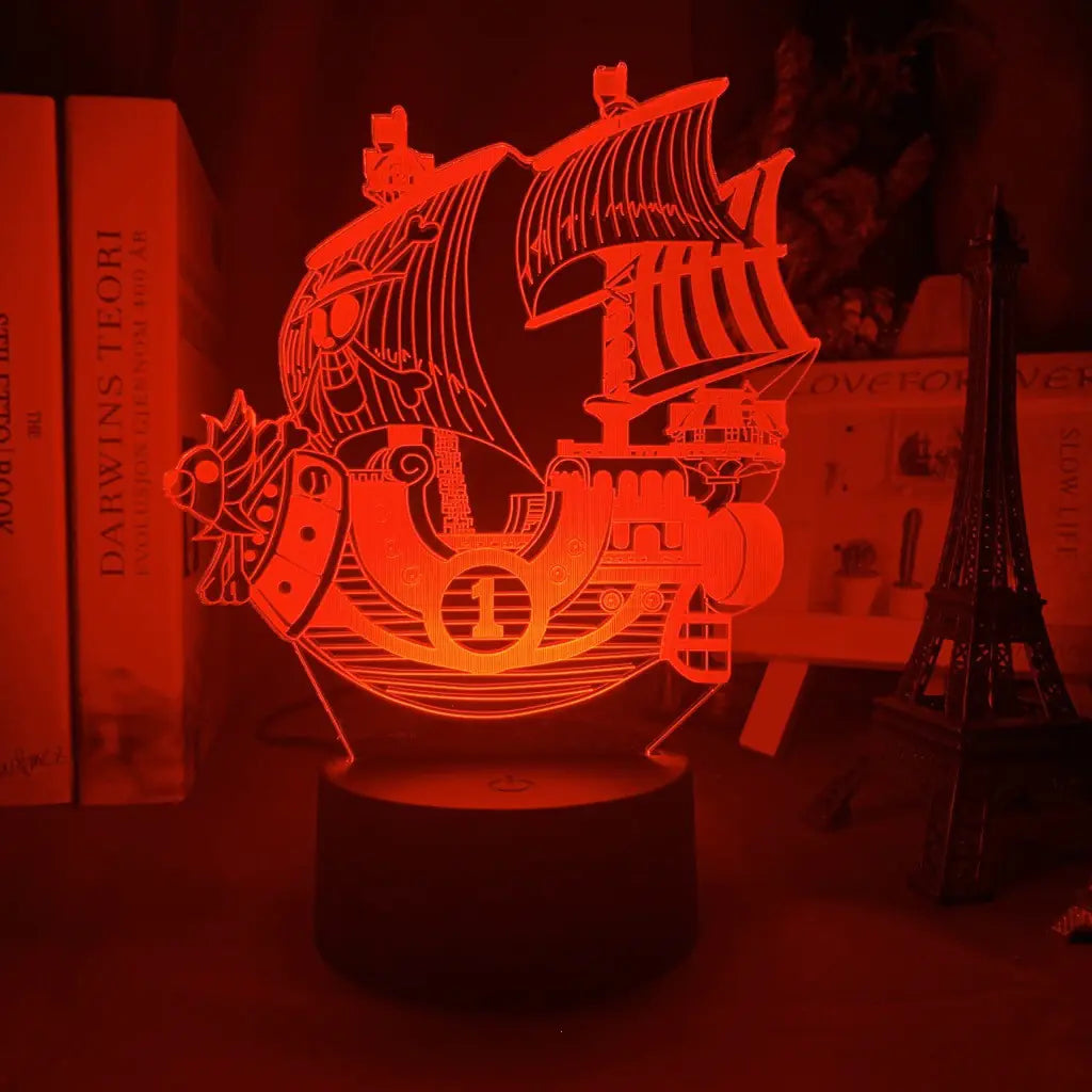 One Piece Thousand Sunny 3D LED Night Light