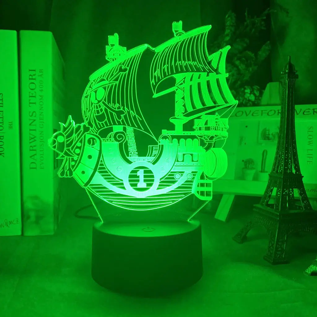 One Piece Thousand Sunny 3D LED Night Light
